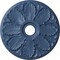 Ekena Millwork Milan Ceiling Medallion (Fits Canopies up to 4 5/8"), 24 1/2"OD x 3 1/2"ID x 1"P, Americana CM24MIAMF - alternate 1
